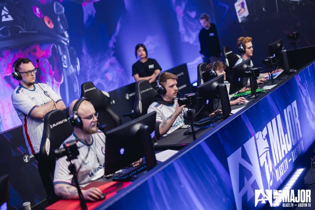 Image of Wildcard competing at BLAST Austin Major