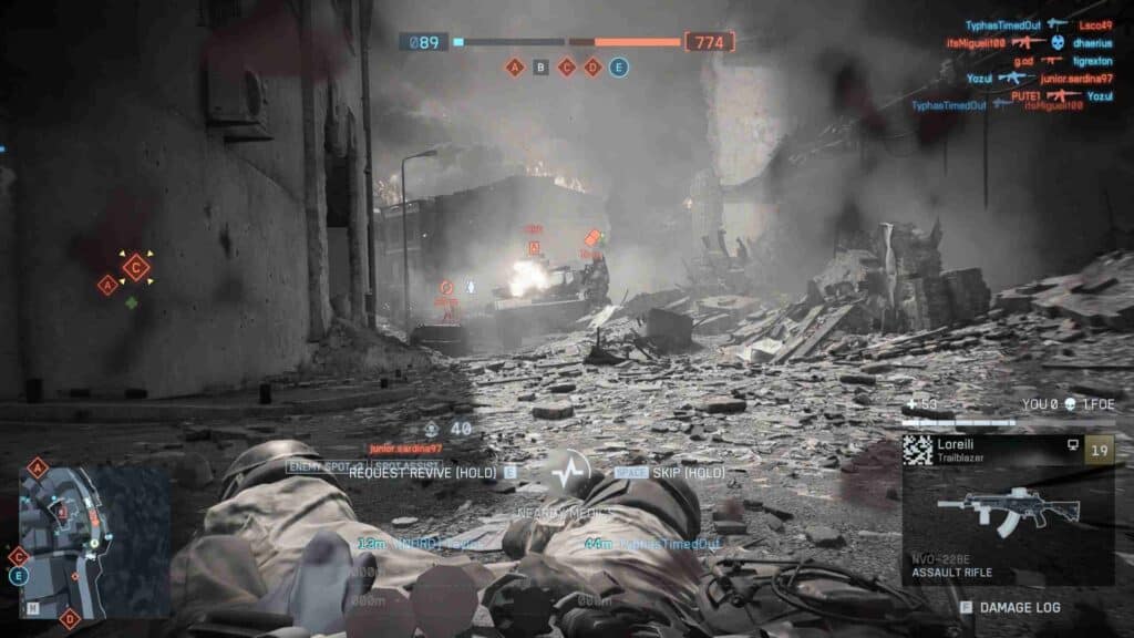 Battlefield screenshot displaying dynamic combat and stunning visuals, immersing players in a realistic battlefield experience.
