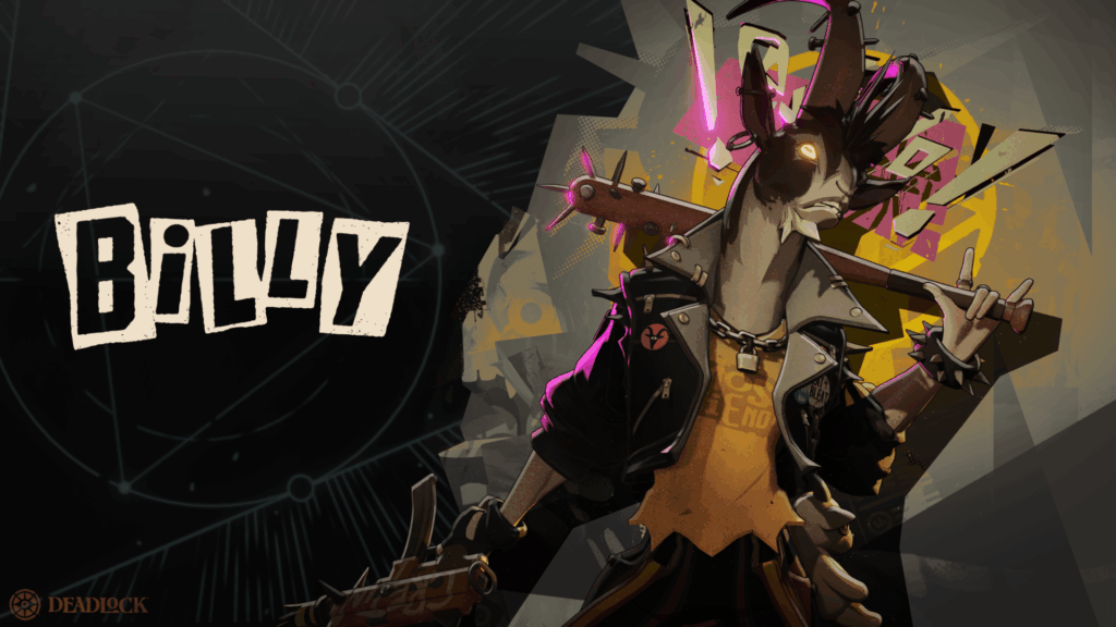 Deadlock Billy character art 2025