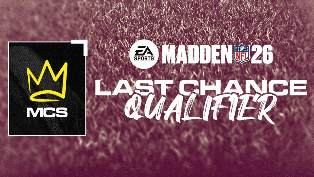Madden NFL 26 MCS 2026 Ultima opportunità Torneo di qualificazione