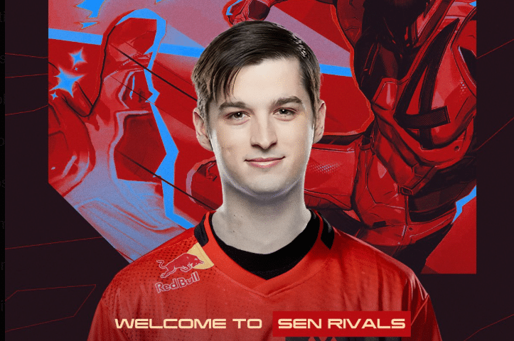 Caleb 'McGravy' McGarvey announcement graphic for Sentinels Marvel Rivals head coach position with Mister Fantastic in the background