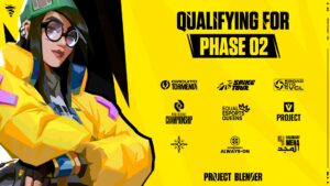 Which tournaments offer direct qualification to VALORANT’s Project Blender Phase 2?