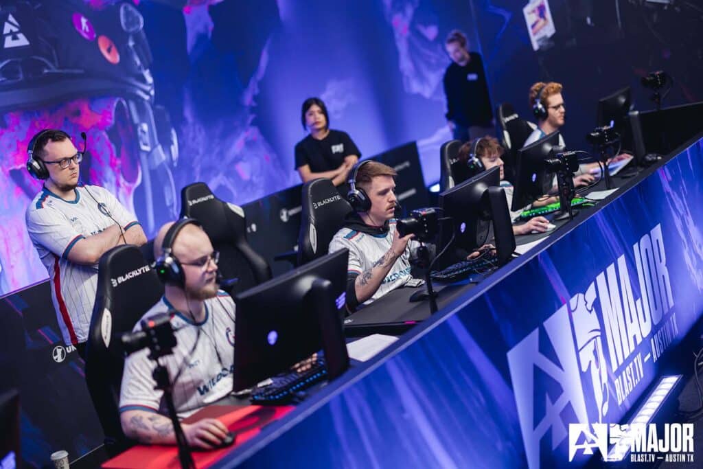 Image of Wildcard Counter-Strike team competing at BLAST Austin Major