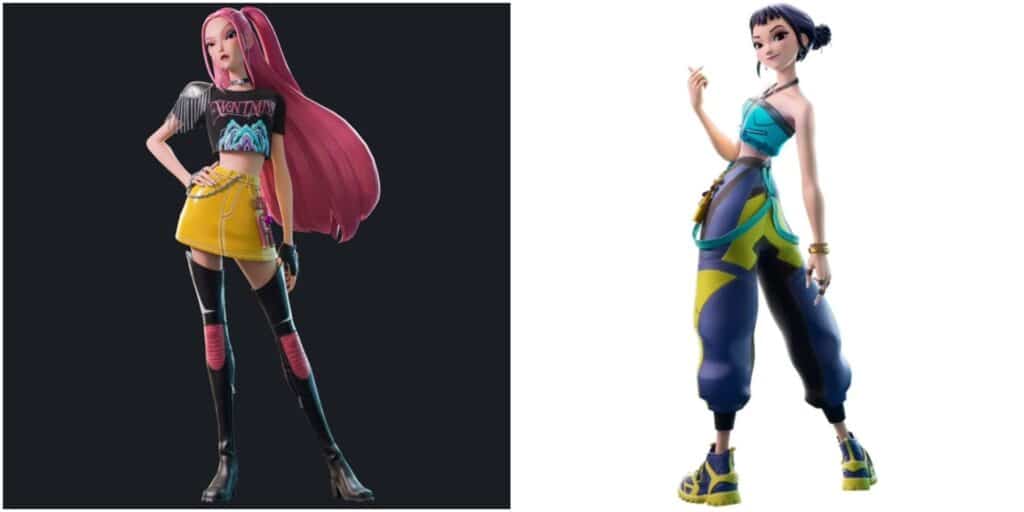 Fortnitemares 2025 ha trapelato l'arte concettuale delle skin Fortnite con Rumi e look della collaborazione dei cacciatori di demoni K-pop.