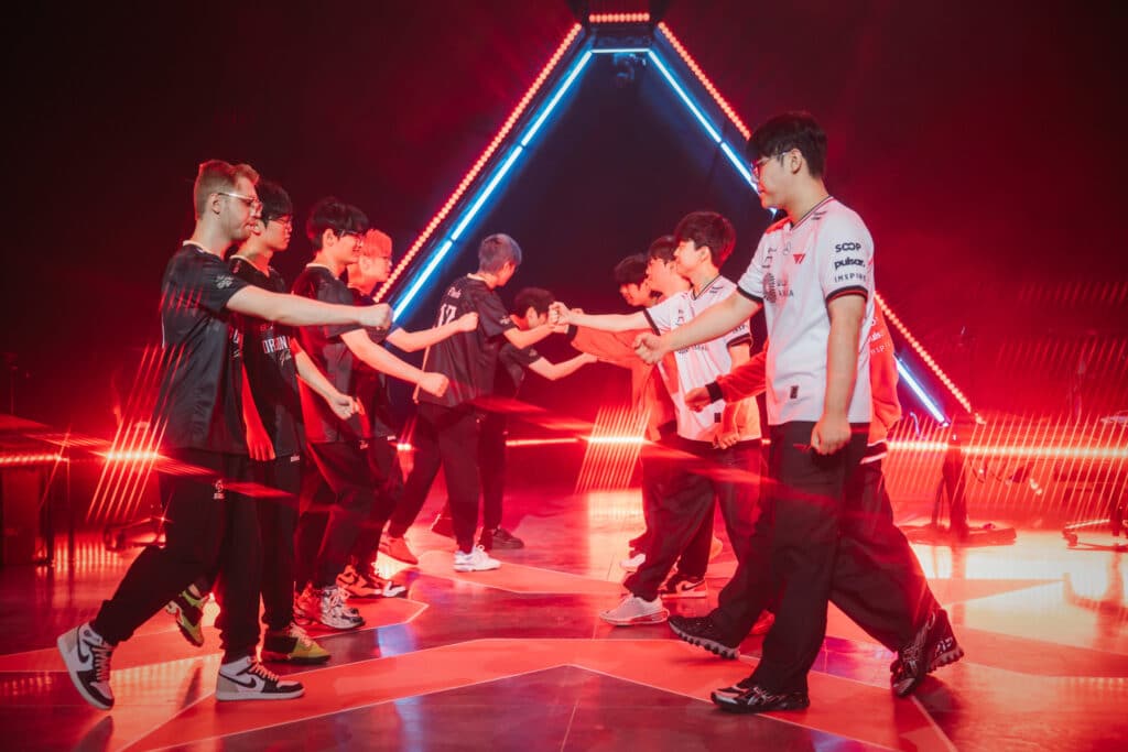 Dragon Ranger Gaming contro T1 in Valorant Champions 2025