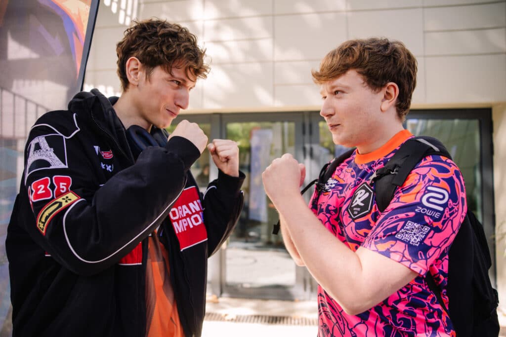 Fnatic`s Boaster and Paper Rex`s mini