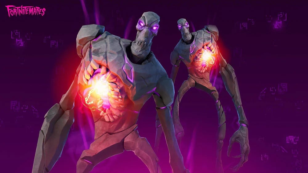 Cube Monsters nemico nella stagione 6 di Fortnite OG