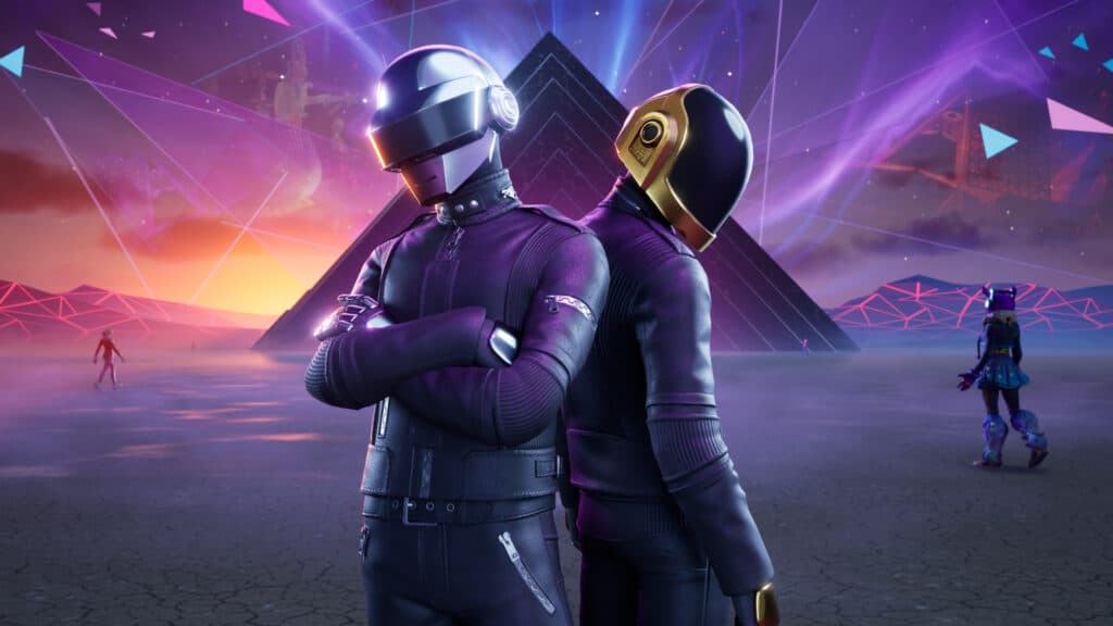 Fortnite Daft Punk Experience promotional graphic