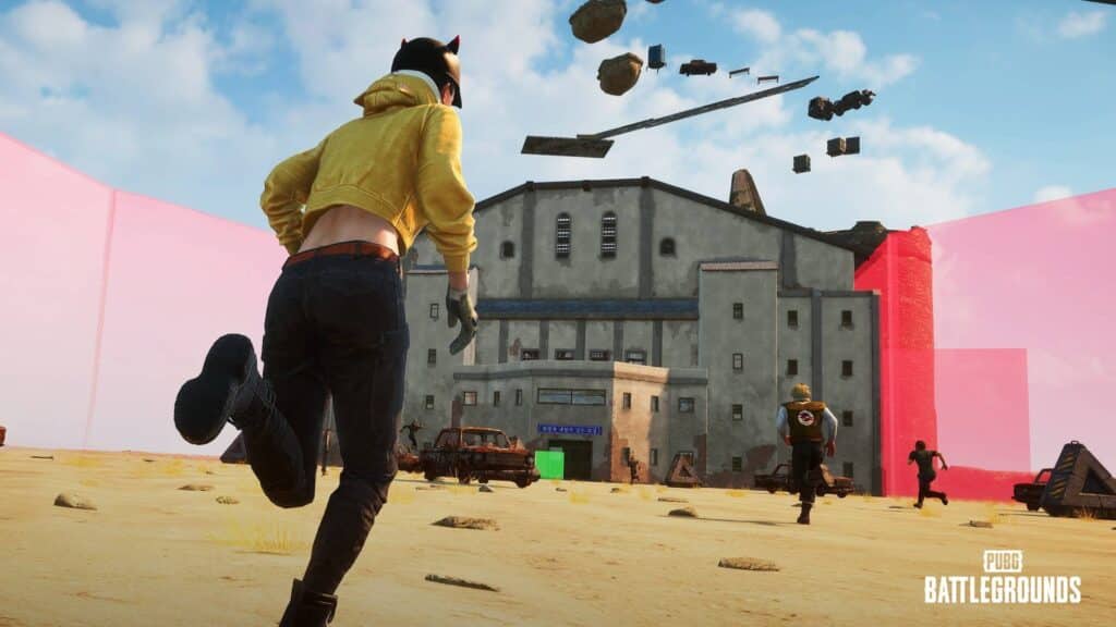 PUBG vs Fortnite gameplay comparison with players in action