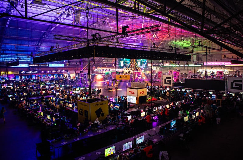 Glitched Festival 2025 LAN event in Sweden featuring LAN Districts, Esports tournaments and more