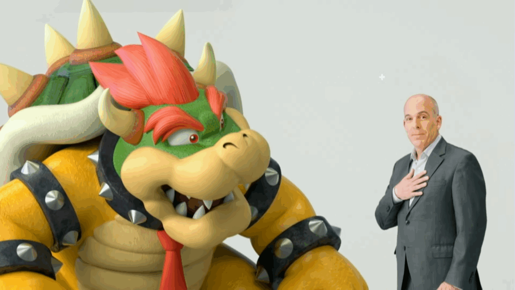 Doug Bowser, President of Nintendo of America, during his tenure.