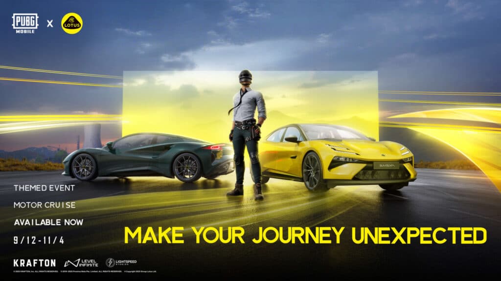 PUBG Mobile partners with Lotus