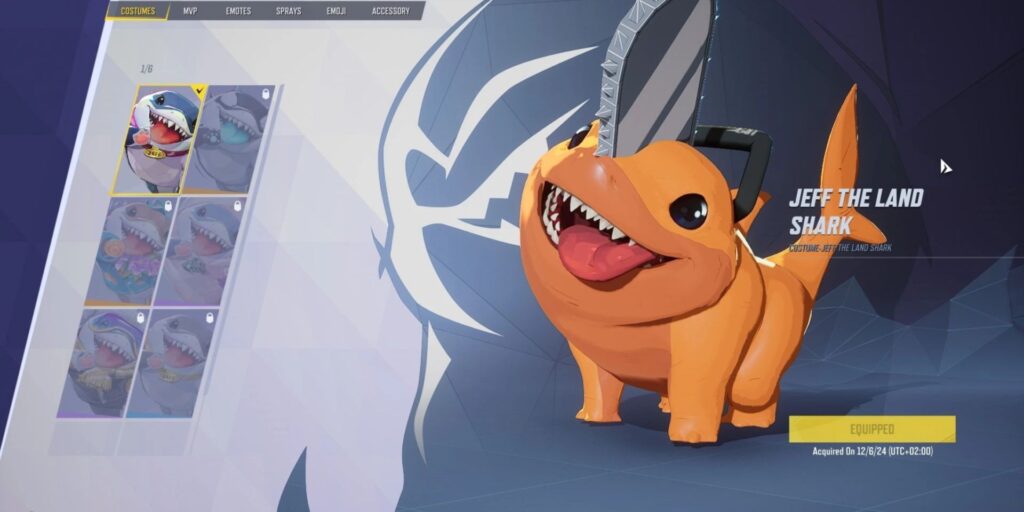 Pochita Jeff mod replacing Jeff the Land Shark with Chainsaw Man’s Pochita