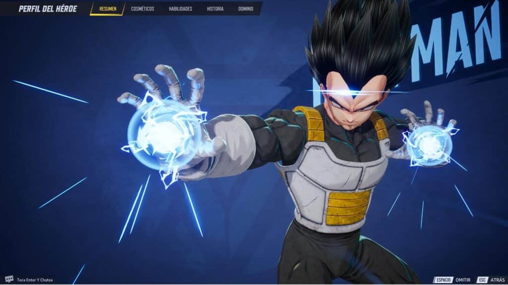 Iron Man as Vegeta Marvel Rivals mod