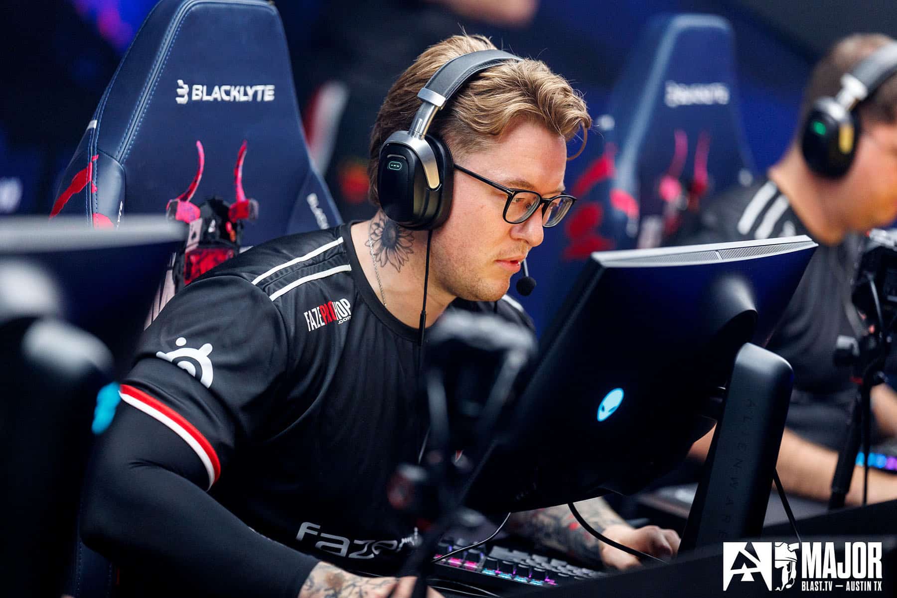 Rain competing at a BLAST Counter-Strike event