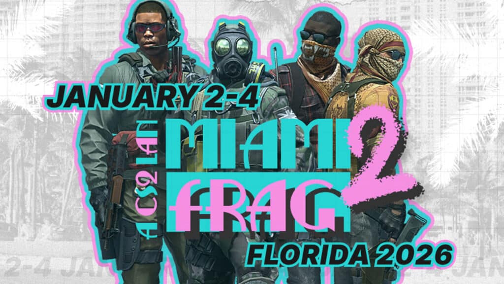 Fragadelphia CS2 LAN в Майами, Counter-Strike 2 киберспорт
