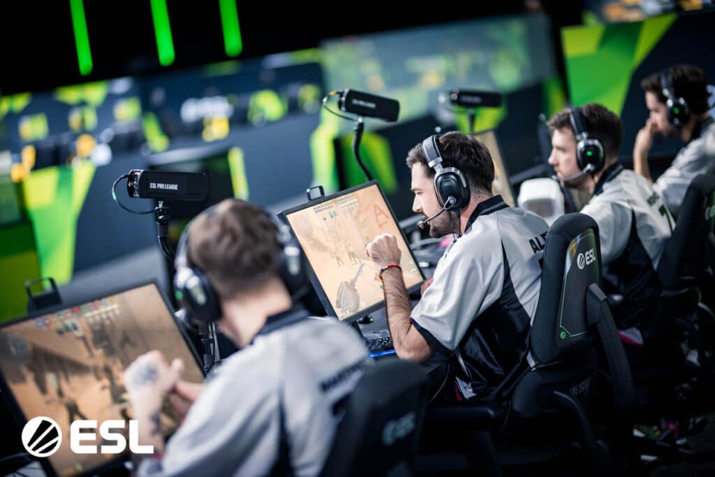 Image of Gentle Mates Counter-Strike roster competing at ESL Pro League Season 22