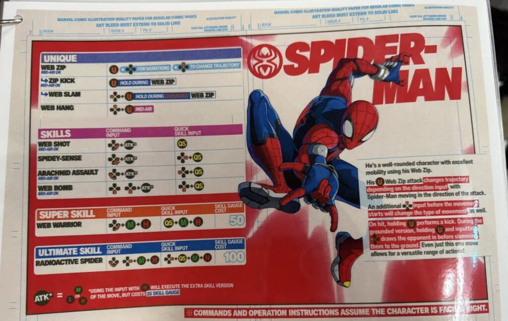 spider-man moves