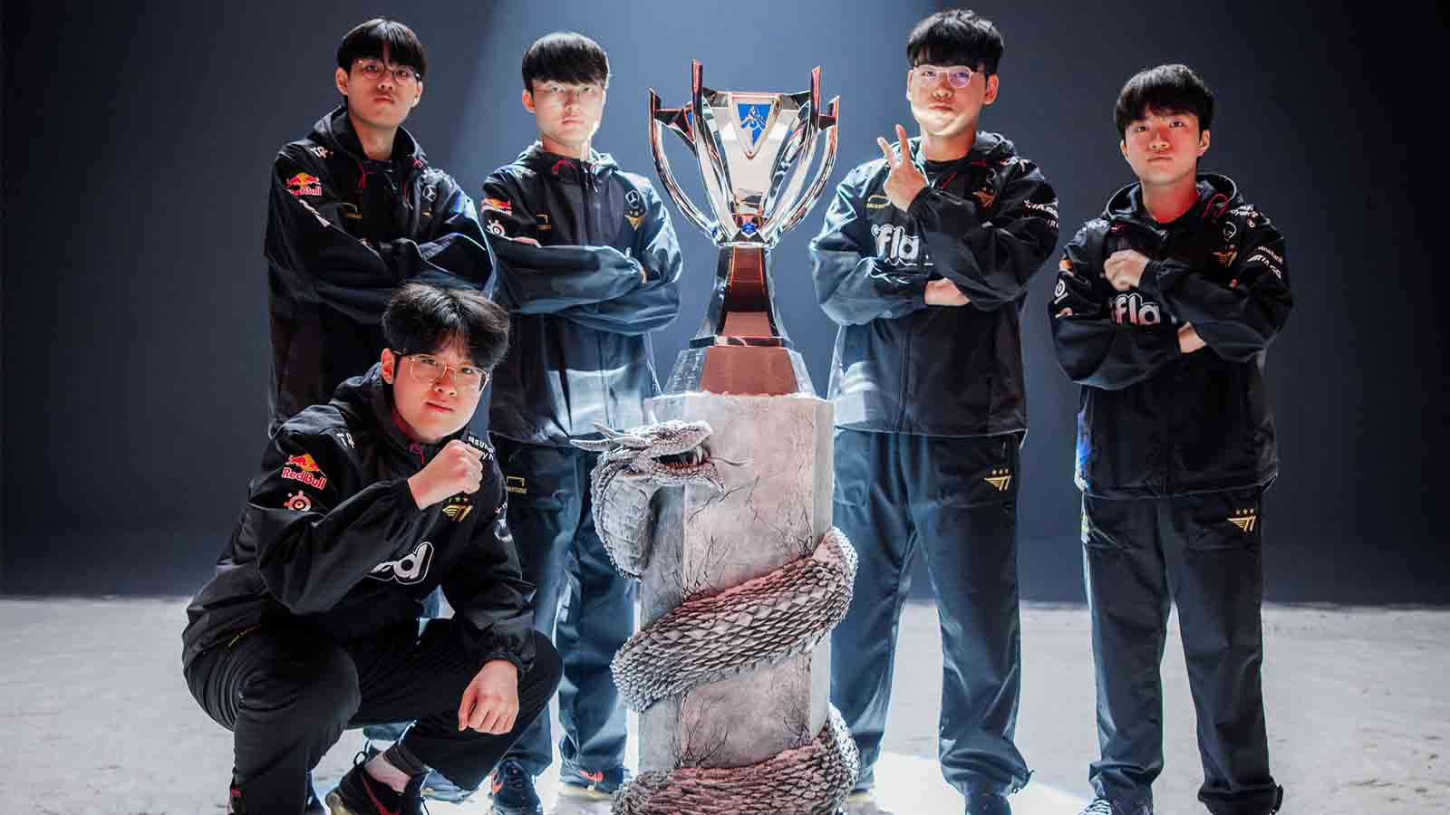 The T1 with trophy