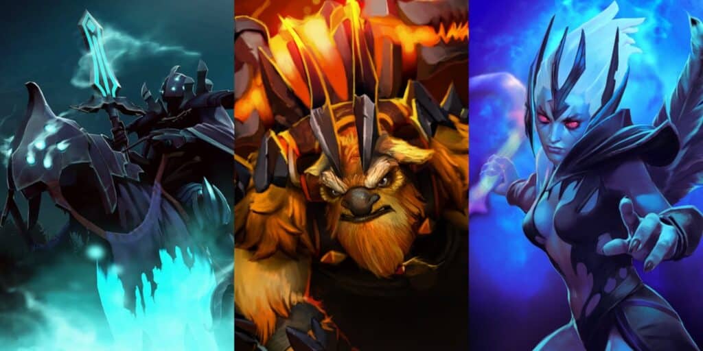 Personagens preciosos do Dota 2