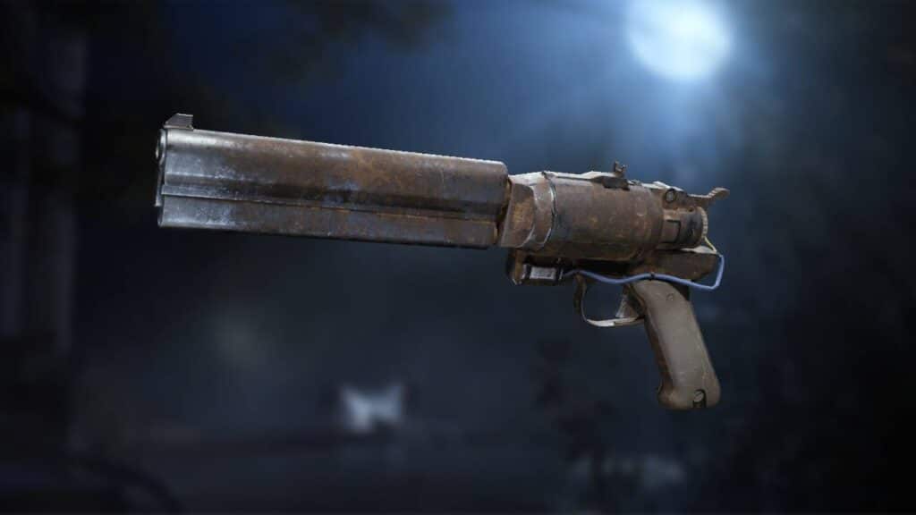 The Anvil pistol in Arc Raiders – Sledge’s powerful sidearm that delivers devastating explosive rounds.