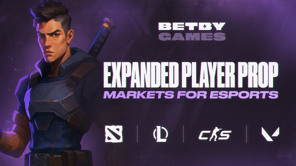 BETBY expands esports betting with advanced player props markets