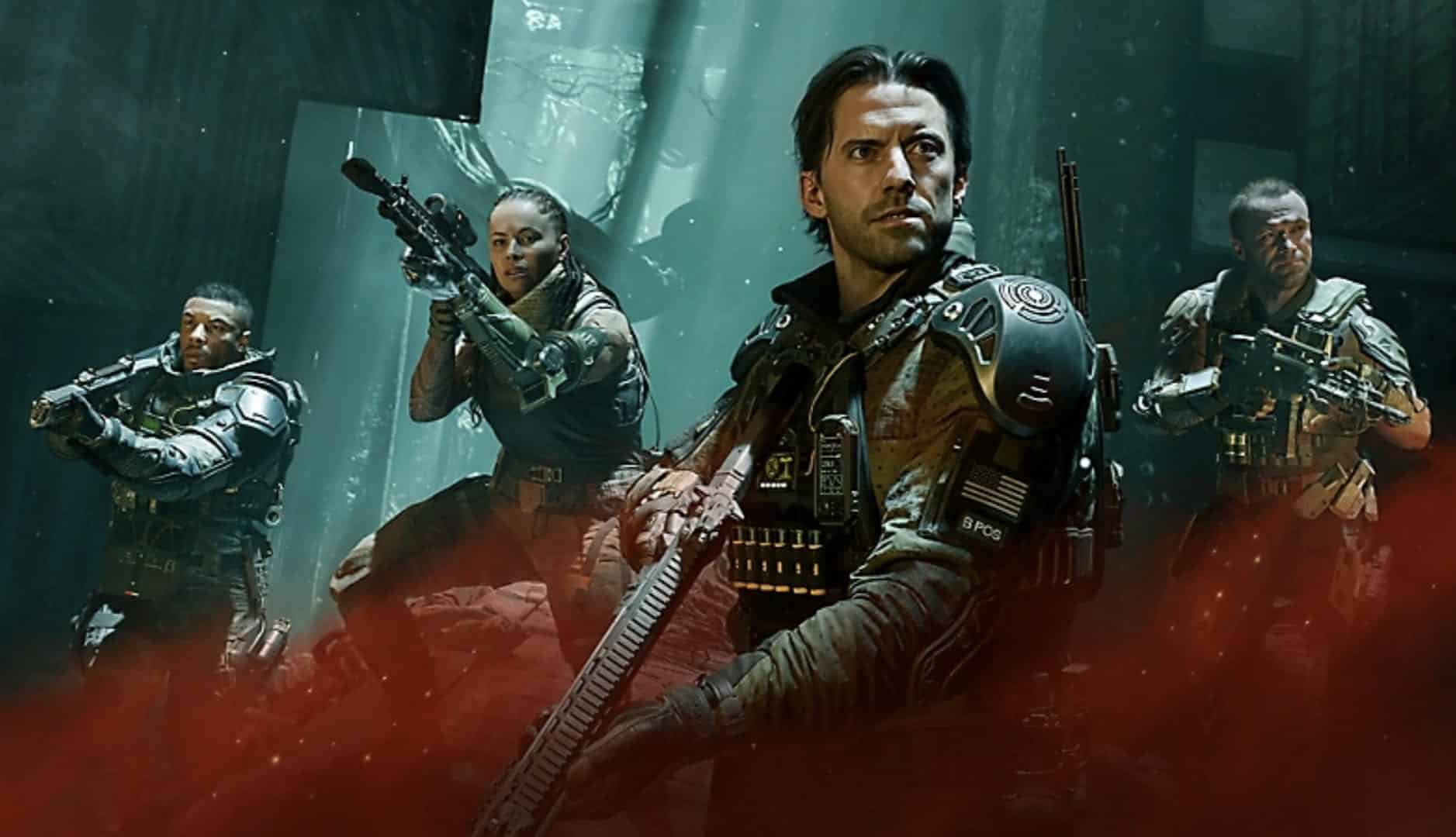 Official art of Black Ops 7 with soldiers