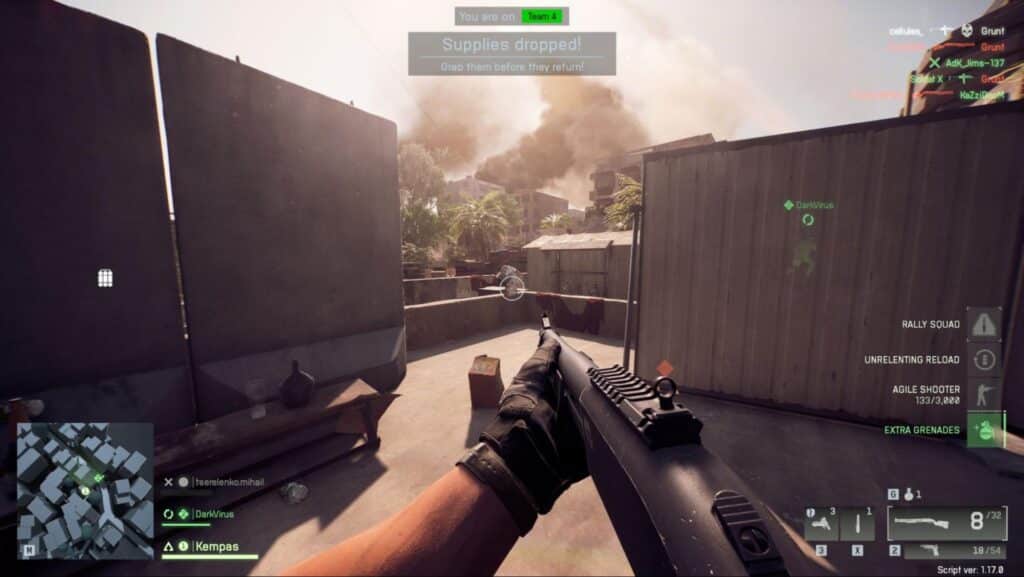 Screenshot di BF 6 di uno sparatutto in prima persona ambientato in un ambiente urbano
