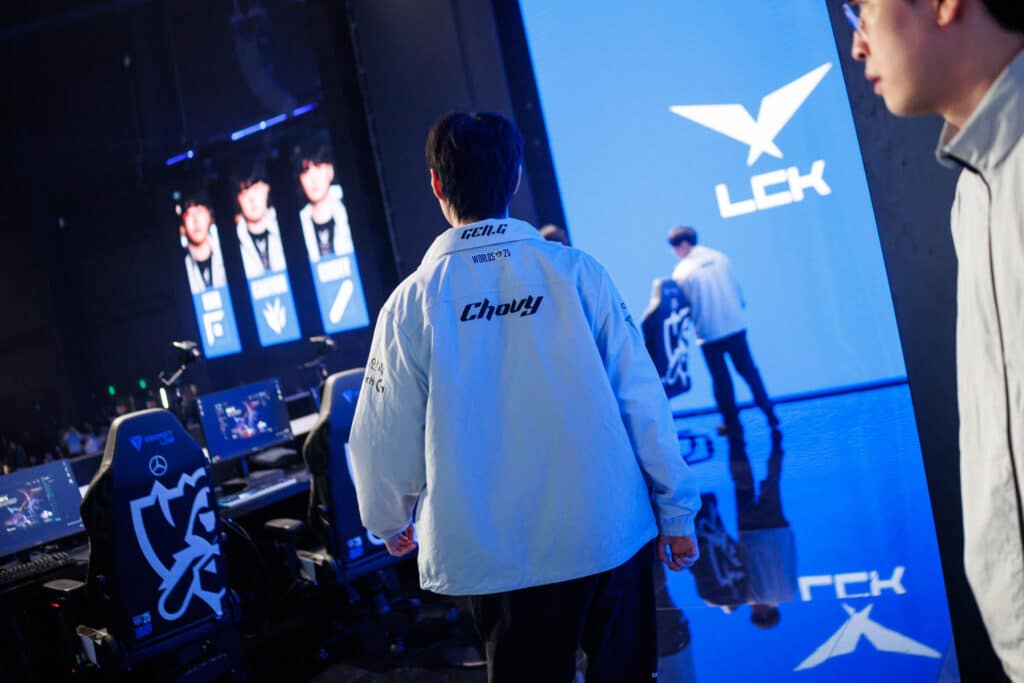 Gen.G's Chovy at LoL Worlds 2025