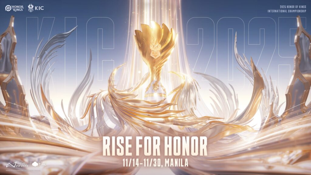 Honor of Kings International Championships 2025 in the Philippines announcement graphic