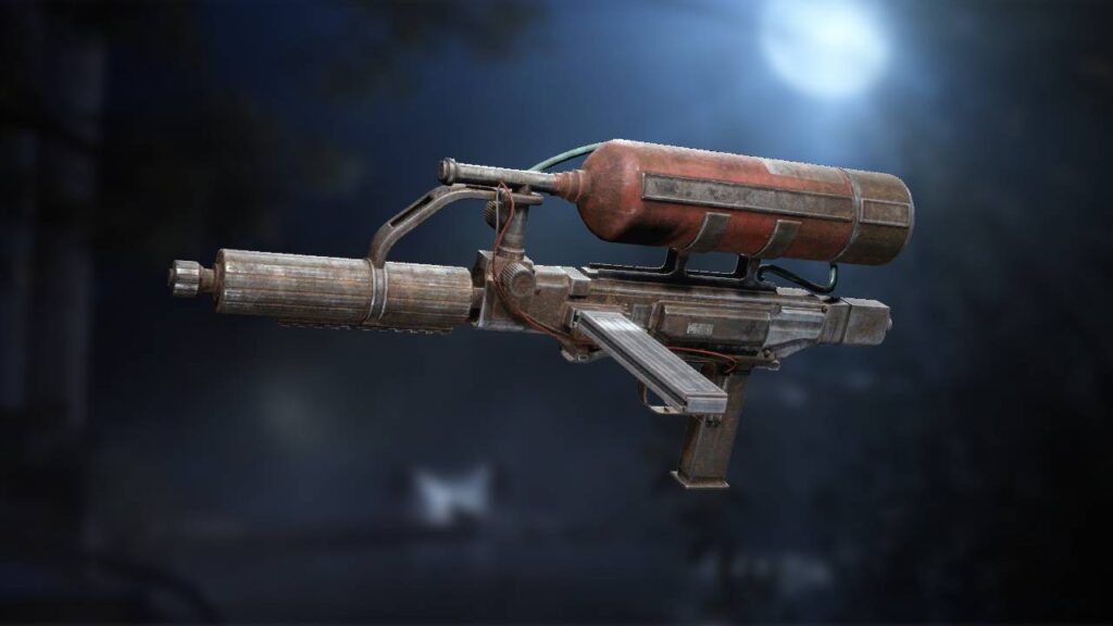 The Kettle assault rifle in Arc Raiders – a light, low-recoil weapon favored by Celeste for precise mid-range combat.