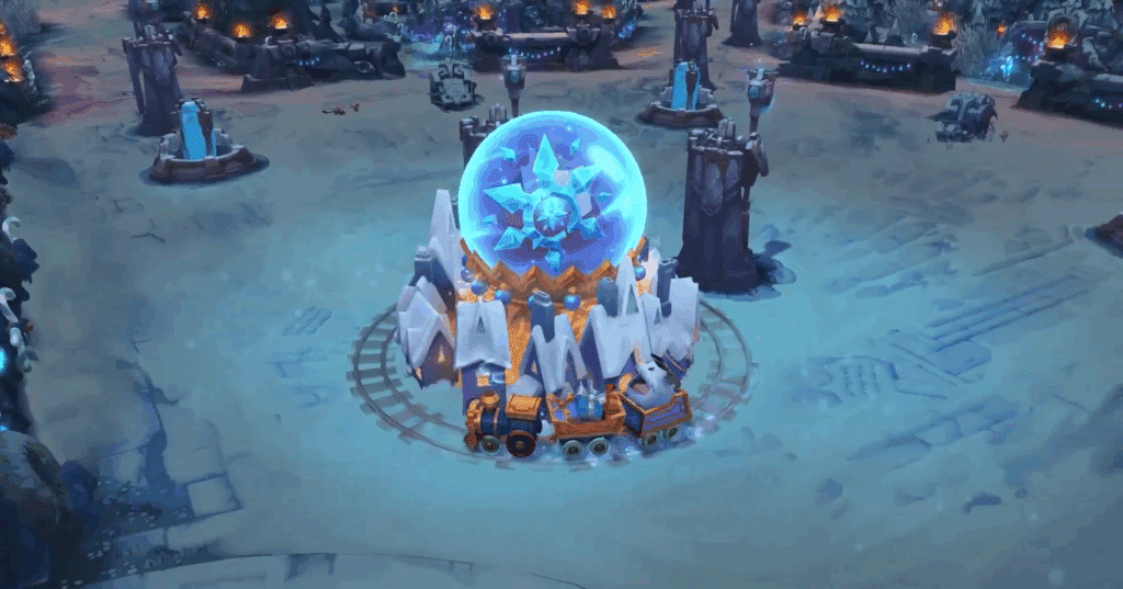 League of Legends Winter map