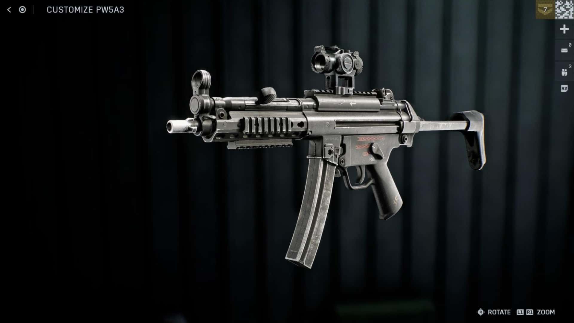 PW5A3 SMG no Battlefield 6