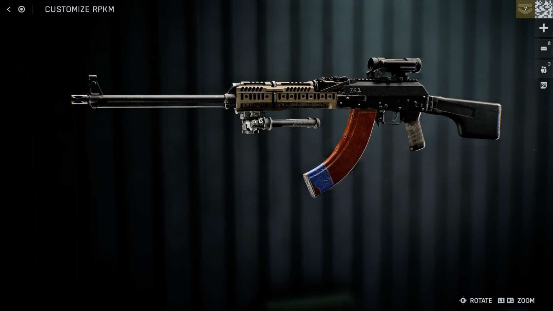 Armas RPKM LMG no Battlefield 6