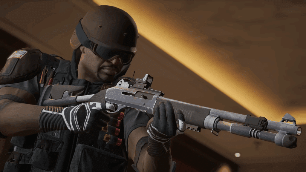 Rainbow Six Siege X trailer featuring Castle in game screenshot