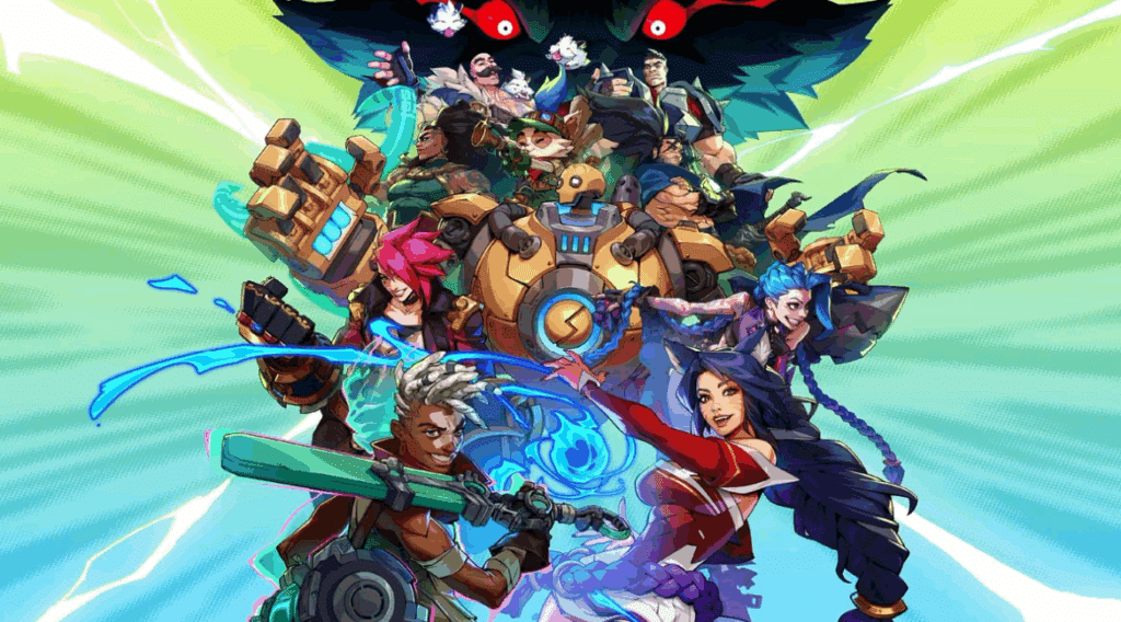 League of Legends 2v2 fighting game 2XKO character roster graphic
