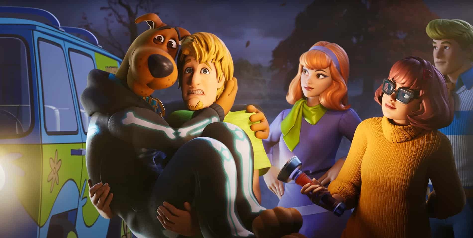 Scooby-Doo and others from franchise in Fortnite