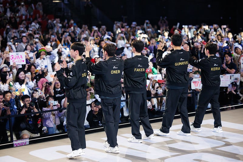 T1 Worlds 2025 swiss stage
