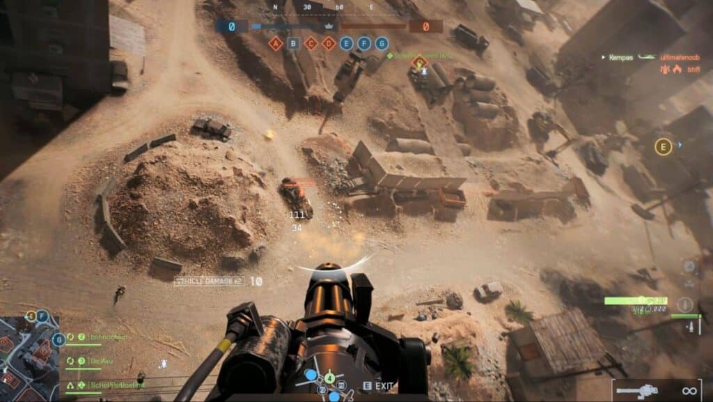 Aerial view in Battlefield 6
