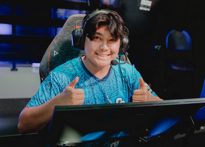 Cloud9 neT competing on stage at VCT Americas Stage 2 at Riot Games Arena