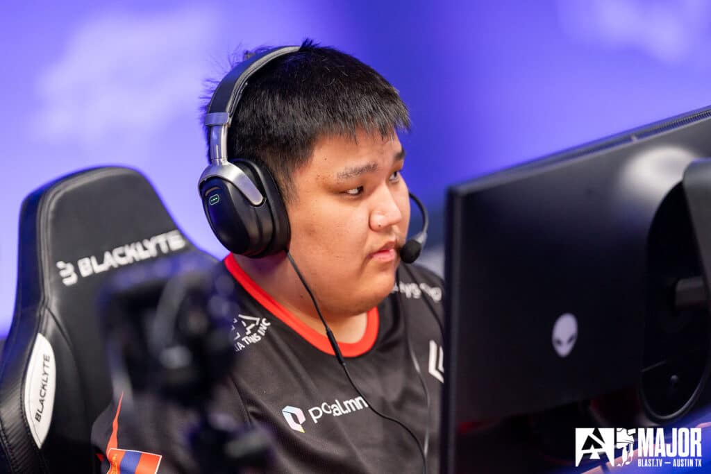 Image of Counter-Strike player controlez competing at BLAST Austin Major