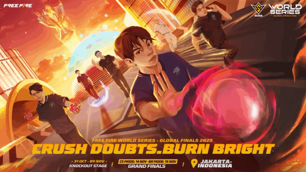 Free Fire World Series (FFWS) 2025 Global Finals Event Banner