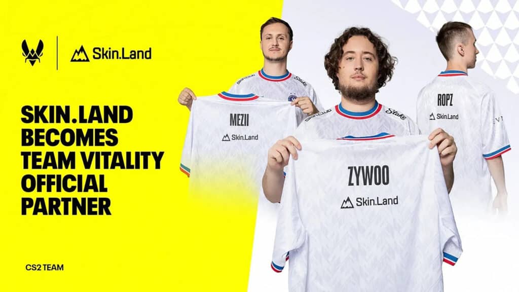 Skin.Land wird Team Vitality CS2 Skin-Partner
 – aboba.ru Skin.Land wird Team Vitality CS2 Skin-Partner
 – aboba.ru