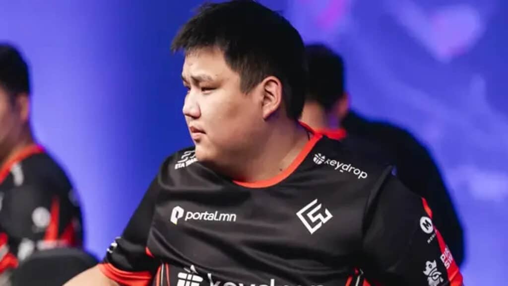 The MongolZ Counter-Strike player Controlez competing at BLAST Austin Major