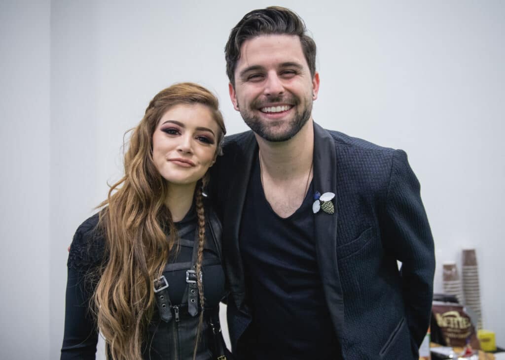 Chrissy Costanza mit Alex Seaver aus Mako, Weltmeisterschaft 2017