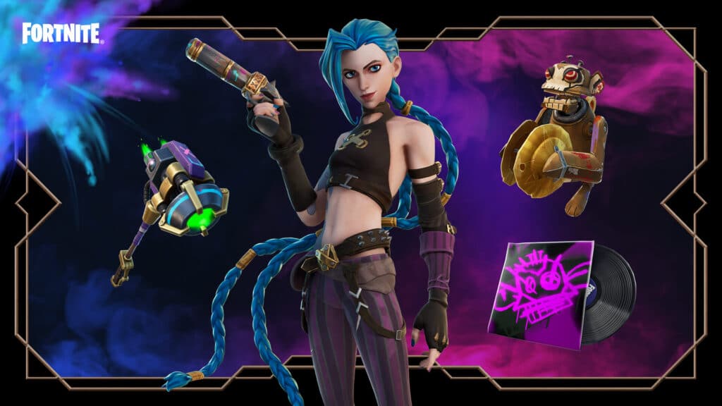 Pacchetto Jinx Arcano di Fortnite