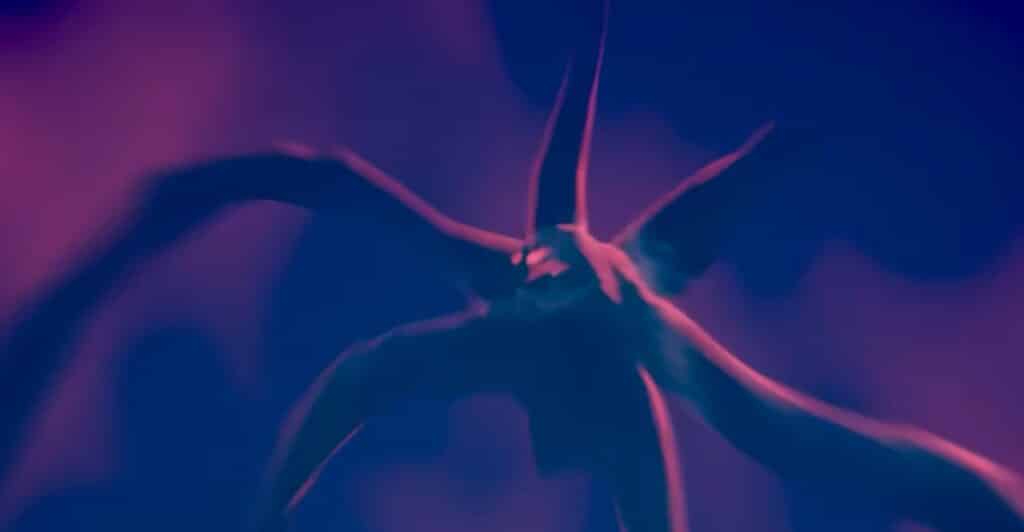 The Mind Flayer from Stranger Things