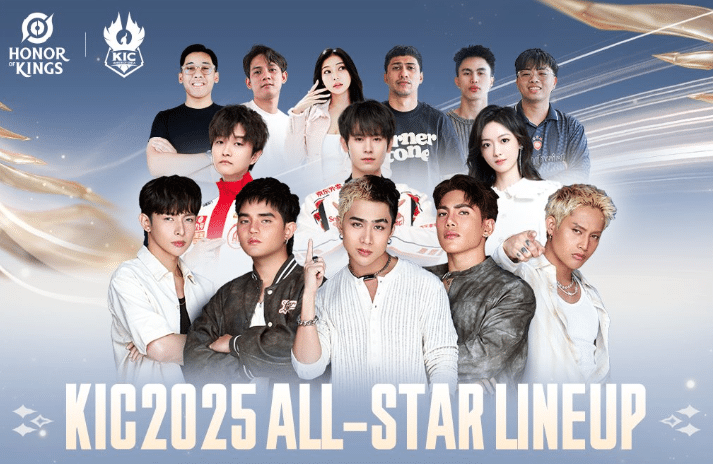 Honro of Kings International Championship KIC 2025 guest line up for Grand Finals promotional graphic 