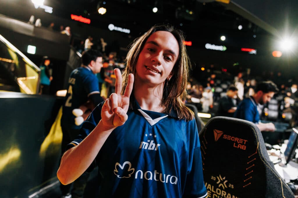 MIBR's srN at VALORANT Game Changer Championship 2025