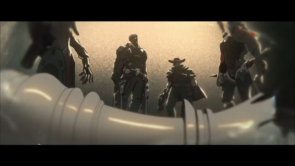 Screenshot des Trailers zu Vendetta Overwatch 2